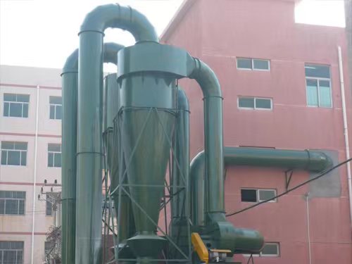 TXP型陶瓷旋风除尘器的工作原理